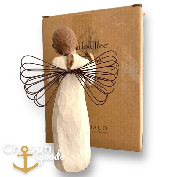 Thank You Angel Willow Tree Figurine With Box “Just For You” Wire Sculpture OB - Picture 7 of 11